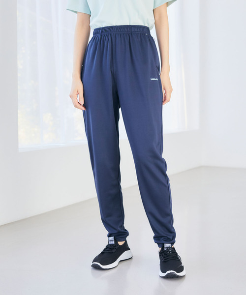 HEAD（ヘッド）の「《UV対策・吸汗速乾》ストレッチメッシュジョガーパンツ【HEAD/ヘッド】（スポーツグッズ・レディース・ブラック/チャコールグレー/ネイビー/パープル・LL/M/L）」の4枚目の写真
