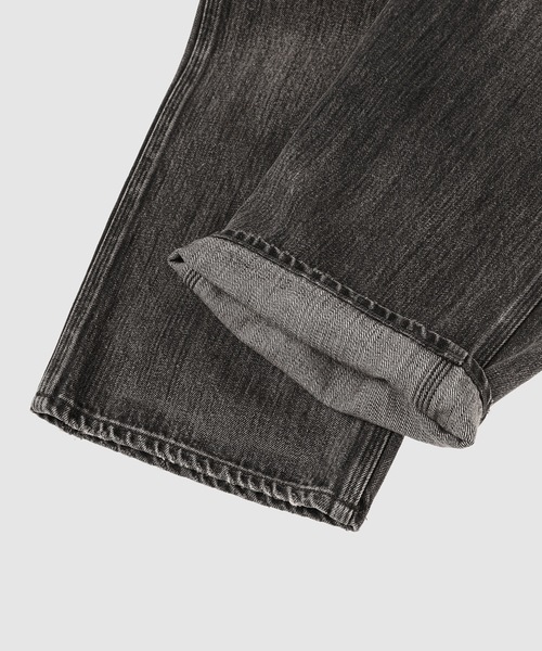 パンツ BOWWOW 30S BLACK DENIM PANTS BOWWOW「30S BLACK DENIM PANTS REPAIRED - デニムパンツ