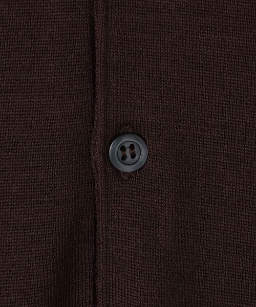 JOHN SMEDLEY(ジョンスメドレー)の「JOHN SMEDLE DORSET ウール ニットポロシャツ(ニット/セーター・メンズ・ブラック/ピンク/ブラウン・M/L)」の6枚目の写真