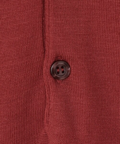 JOHN SMEDLEY(ジョンスメドレー)の「JOHN SMEDLE DORSET ウール ニットポロシャツ(ニット/セーター・メンズ・ブラック/ピンク/ブラウン・M/L)」の4枚目の写真