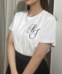 ◇フロッキーエンブレムプリントTシャツ