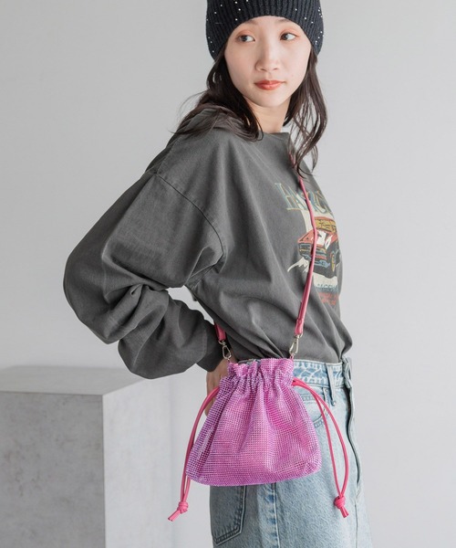 LOWRYS FARM（ローリーズファーム）の「キラキラメッシュBAG 138010