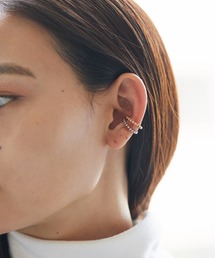 ENOUGH（イナフ）の「【enough】 ﾊｰﾄｲﾔｶﾌ2個ｾｯﾄ（イヤーカフ）」