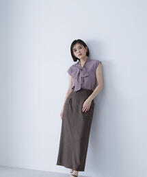 NATURAL BEAUTY BASIC | ◇デザインアウトポケット　ナロースカート(スカート)