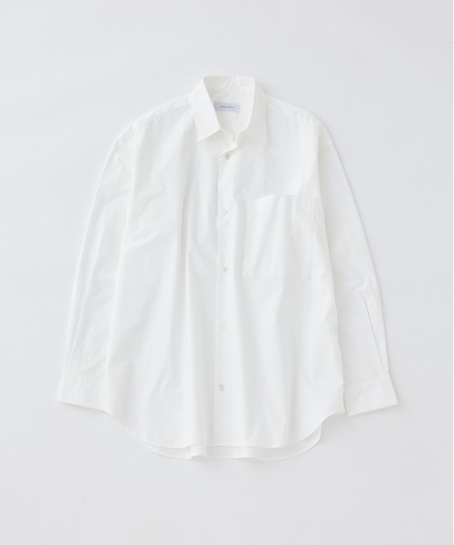 ADAM ET ROPE'（アダムエロペ）の「アソートプリント ビッグシルエット レギュラーカラーシャツ / ロングシーズン着用可能 / ユニセックス（シャツ/ブラウス・メンズ・ホワイト/ベージュ系その他/ブルー系その他4/ラベンダー・L/M）」の2枚目の写真