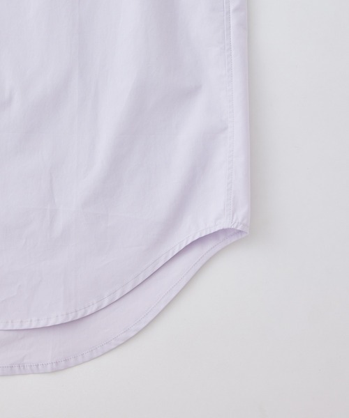 ADAM ET ROPE'（アダムエロペ）の「アソートプリント ビッグシルエット レギュラーカラーシャツ / ロングシーズン着用可能 / ユニセックス（シャツ/ブラウス・メンズ・ホワイト/ベージュ系その他/ブルー系その他4/ラベンダー・L/M）」の9枚目の写真