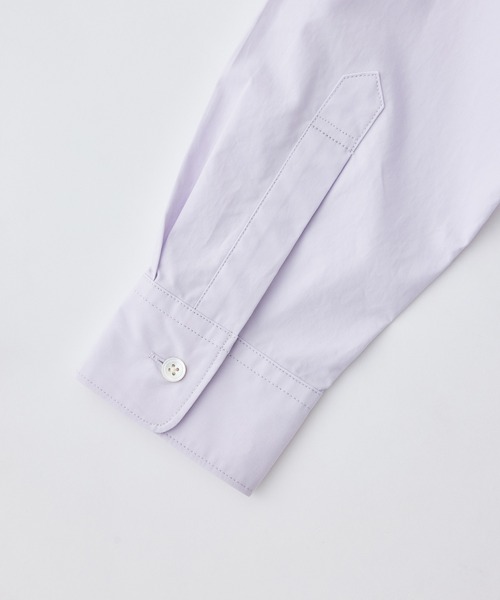 ADAM ET ROPE'（アダムエロペ）の「アソートプリント ビッグシルエット レギュラーカラーシャツ / ロングシーズン着用可能 / ユニセックス（シャツ/ブラウス・メンズ・ホワイト/ベージュ系その他/ブルー系その他4/ラベンダー・L/M）」の10枚目の写真