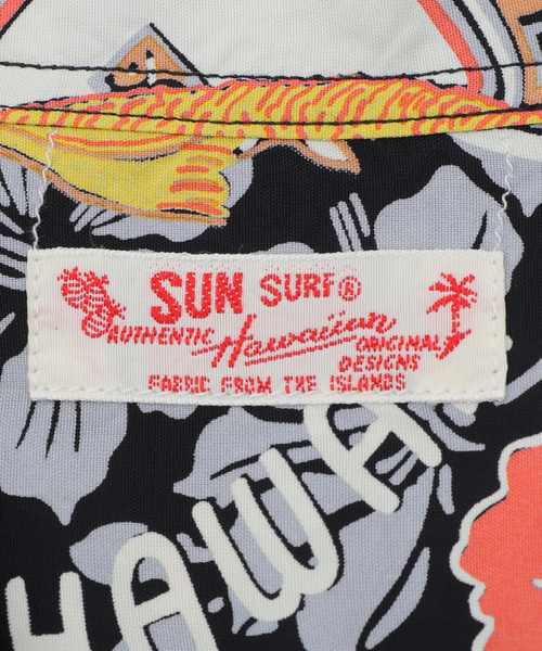 SUN SURF(サンサーフ)の「SUN SURF/サンサーフ “LOVELY HULA HANDS” SS39213(シャツ/ブラウス・メンズ・ブラック・MEDIUM/X-LARGE/LARGE)」の13枚目の写真