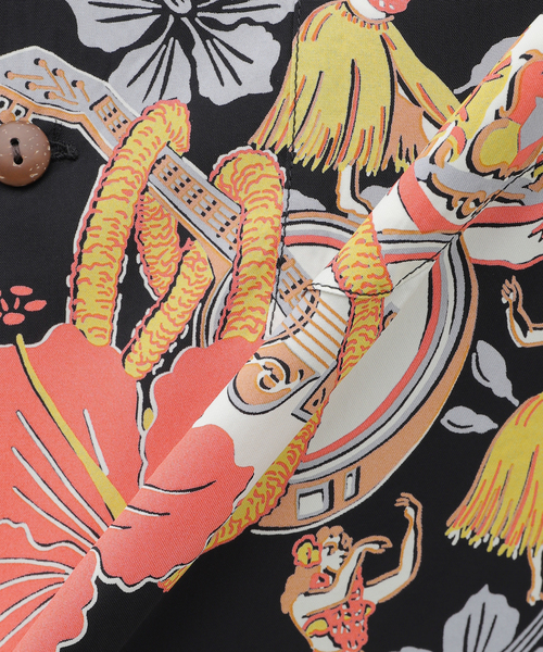 SUN SURF(サンサーフ)の「SUN SURF/サンサーフ “LOVELY HULA HANDS” SS39213(シャツ/ブラウス・メンズ・ブラック・MEDIUM/X-LARGE/LARGE)」の15枚目の写真
