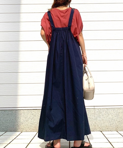 Casselini（キャセリーニ）の「Eyelet wide boston（ボストンバッグ・レディース・ダークグリーン/アイボリー・MEDIUM）」の12枚目の写真