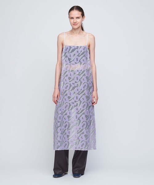 【セール】＜AEWEN MATOPH＞シアー カットジャカード キャミソール ワンピース（ワンピース）｜AEWEN MATOPH（イウエン マトフ）