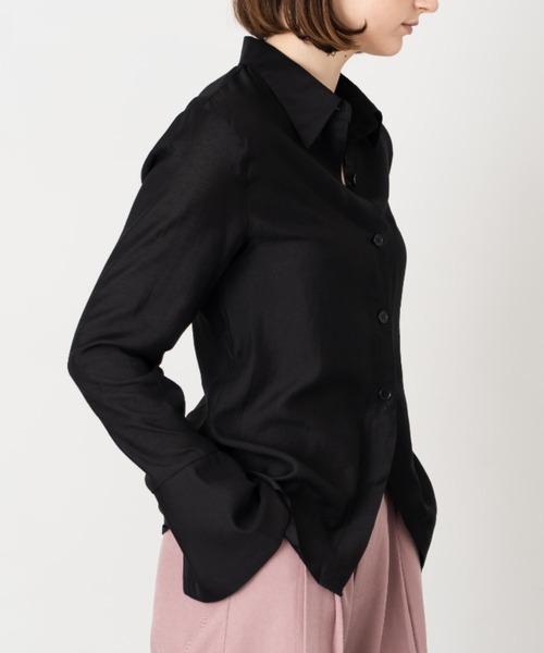 【Formeque】フロントスリットシアーシャツ（シャツ/ブラウス）｜Formeque（フォルミーク）