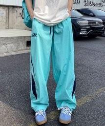 NOWLE | 【NOWLE】サイドライン ワイド シャカシャカ パンツ(その他パンツ)