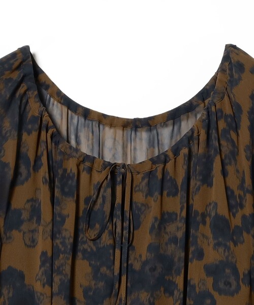 【セール】AK+1 / シフォン フラワー ワンピース（ワンピース）｜Demi-Luxe BEAMS（デミルクス ビームス）