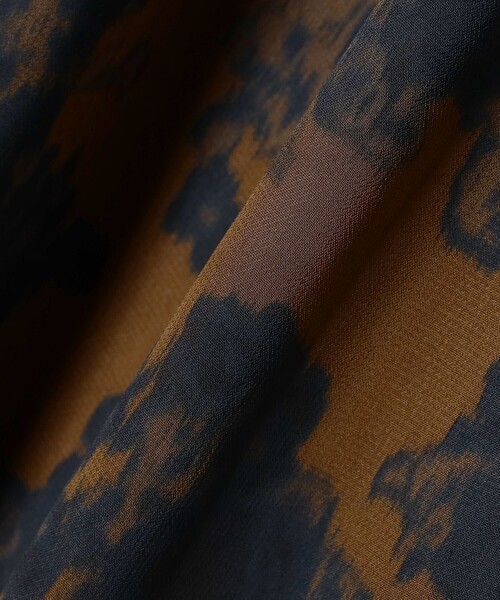 【セール】AK+1 / シフォン フラワー ワンピース（ワンピース）｜Demi-Luxe BEAMS（デミルクス ビームス）