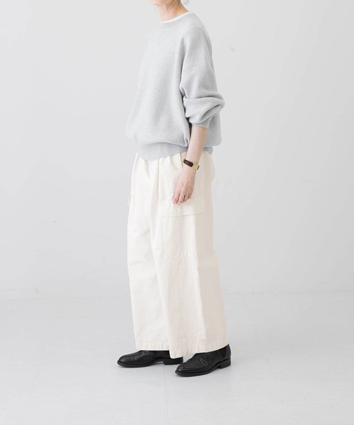 かぐれ（カグレ）の「ユーティリティーイージーパンツ（その他パンツ・レディース・ライトカーキ/オフホワイト・FREE）」の17枚目の写真