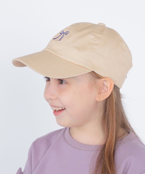 SHIPS（シップス）の「SHIPS KIDS:リボン モチーフ キャップ（キャップ・キッズ・ベージュ/ブラック・ONE SIZE）」の14枚目の写真