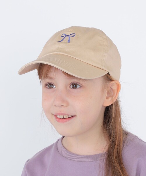 SHIPS（シップス）の「SHIPS KIDS:リボン モチーフ キャップ（キャップ・キッズ・ベージュ/ブラック・ONE SIZE）」の15枚目の写真