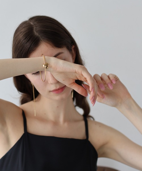 BLUEEAST（ブルーイースト）の「ハートメタルバングル（バングル/リストバンド・レディース・シルバー/ゴールド・FREE）」の9枚目の写真