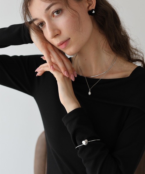 BLUEEAST（ブルーイースト）の「ハートメタルバングル（バングル/リストバンド・レディース・シルバー/ゴールド・FREE）」の18枚目の写真