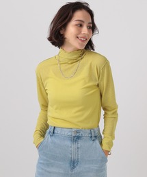 BAYFLOW | [清涼感のあるシアー素材]シアータートルプルオーバー(Tシャツ/カットソー)
