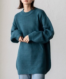 VitaFelice | ラウンドネック オーバーサイズニット(ニット/セーター)