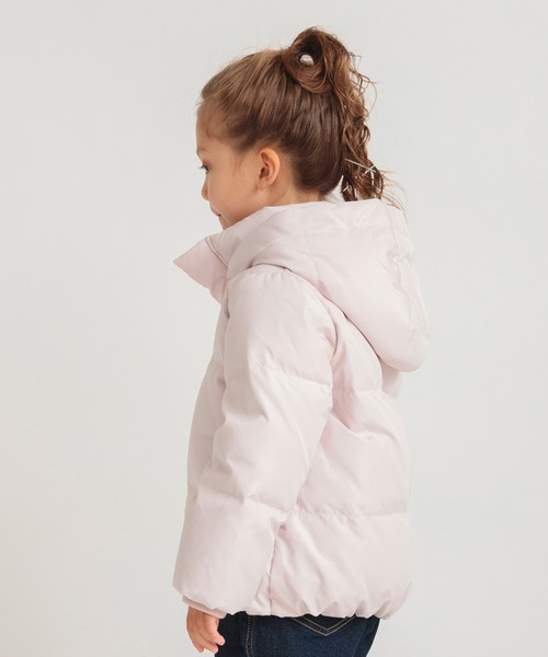 BRANSHES（ブランシェス）の「【プレミアムアウター】ダウンジャケット（ダウンジャケット/コート・キッズ・ブラック/ライトピンク・100cm/110cm/120cm/130cm/140cm/150cm）」の6枚目の写真