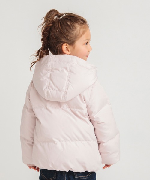 BRANSHES（ブランシェス）の「【プレミアムアウター】ダウンジャケット（ダウンジャケット/コート・キッズ・ブラック/ライトピンク・100cm/110cm/120cm/130cm/140cm/150cm）」の8枚目の写真