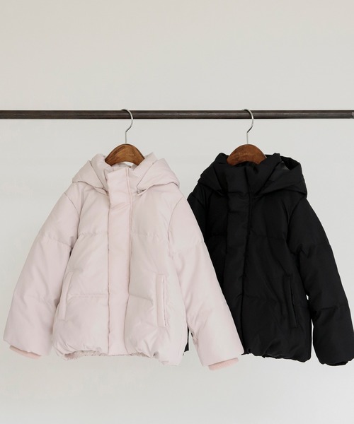 BRANSHES（ブランシェス）の「【プレミアムアウター】ダウンジャケット（ダウンジャケット/コート・キッズ・ブラック/ライトピンク・100cm/110cm/120cm/130cm/140cm/150cm）」の21枚目の写真