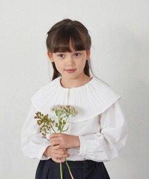 riziere | プリーツカラーブラウス(シャツ/ブラウス)