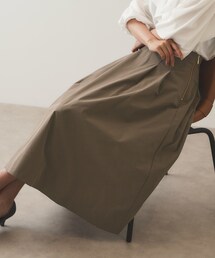 OPAQUE.CLIP | メモリータフタ フレアスカート【洗濯機洗い可】(スカート)