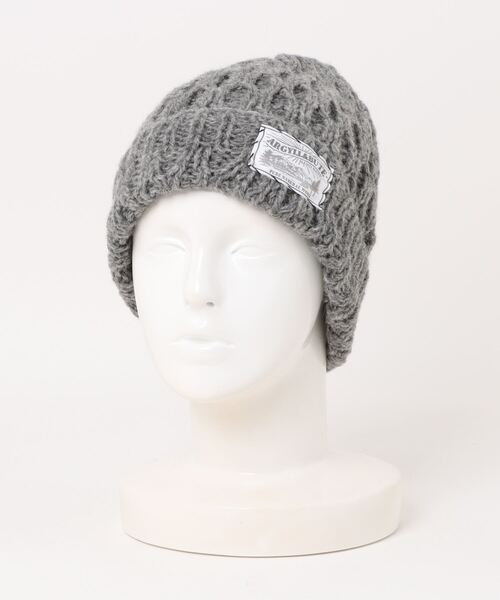 salle de bal(サルデバル)の「ウェーブ ニット ワッチキャップ(ニットキャップ/ビーニー・レディース・ネイビー/オフホワイト/グレー・FREE)」の9枚目の写真