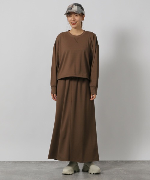 LAKOLE(ラコレ)の「ドロストフレスカート / 151671(スカート・レディース・ブラウン/ブラック/グレー/サンドグレー・MEDIUM/SMALL)」の15枚目の写真