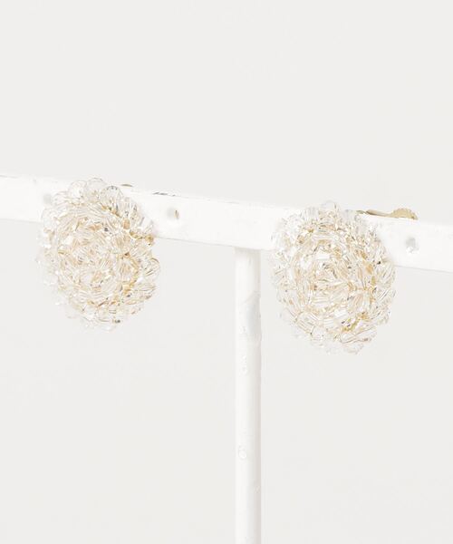 nicott（ニコット）の「NC:Crystal peccle Earring クリスタルペブルイヤリング（イヤリング・レディース・B/A/C/D・FREE）」の9枚目の写真