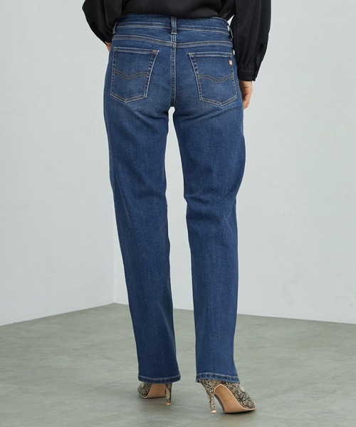 C17（シーセブンティーン）の「C17 レギュラーストレートデニムパンツ（デニムパンツ・レディース・インディゴブルー/ダークインディゴブルー/ブルー・26/28/29/30/31/32/27）」の7枚目の写真