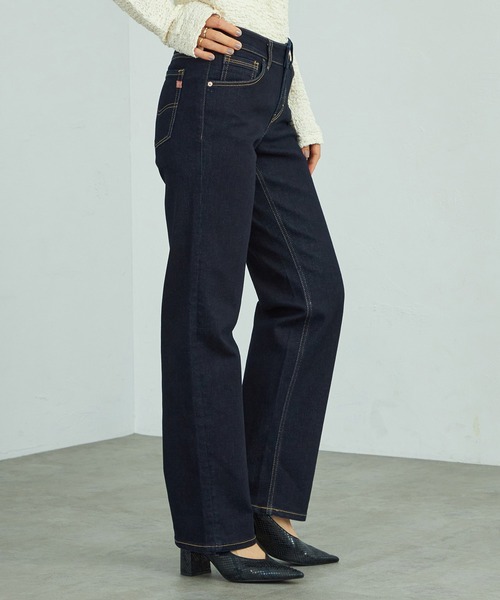 C17（シーセブンティーン）の「C17 レギュラーストレートデニムパンツ（デニムパンツ・レディース・インディゴブルー/ダークインディゴブルー/ブルー・26/28/29/30/31/32/27）」の16枚目の写真
