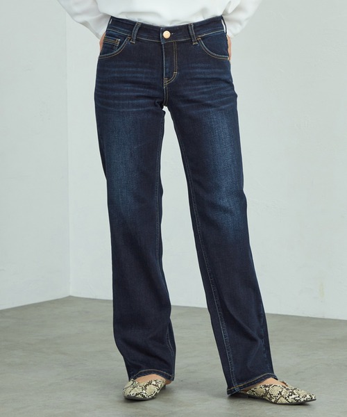 C17（シーセブンティーン）の「C17 レギュラーストレートデニムパンツ（デニムパンツ・レディース・インディゴブルー/ダークインディゴブルー/ブルー・26/28/29/30/31/32/27）」の22枚目の写真