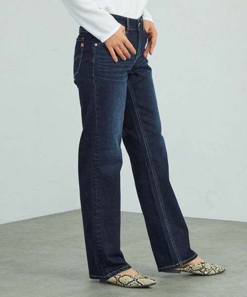 C17（シーセブンティーン）の「C17 レギュラーストレートデニムパンツ（デニムパンツ・レディース・インディゴブルー/ダークインディゴブルー/ブルー・26/28/29/30/31/32/27）」の14枚目の写真