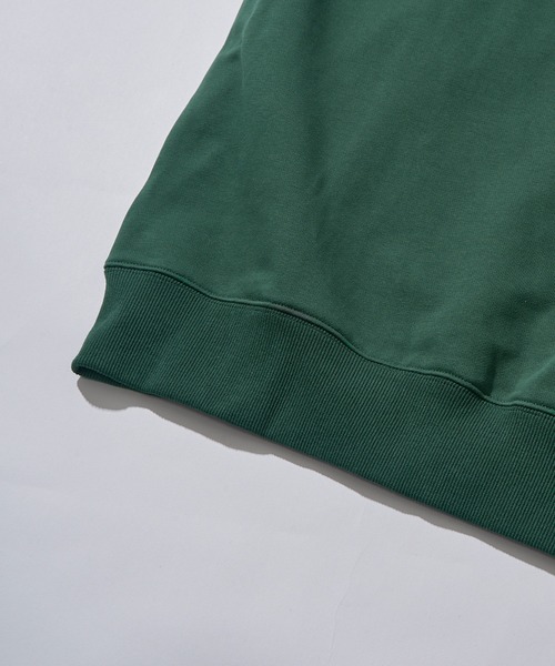 MAISON CLUB（メゾンクラブ）の「【MAISON CLUB】12oz Heavy Weight CREWNECK SWEATER　/ ドロップショルダー・ボリュームスリーブ 裏毛　無地スウェット（スウェット・メンズ・ブラック/アイボリー/グレー/チャコールグレー/ネイビー/ホワイト/ライトグレー・M/L）」の12枚目の写真