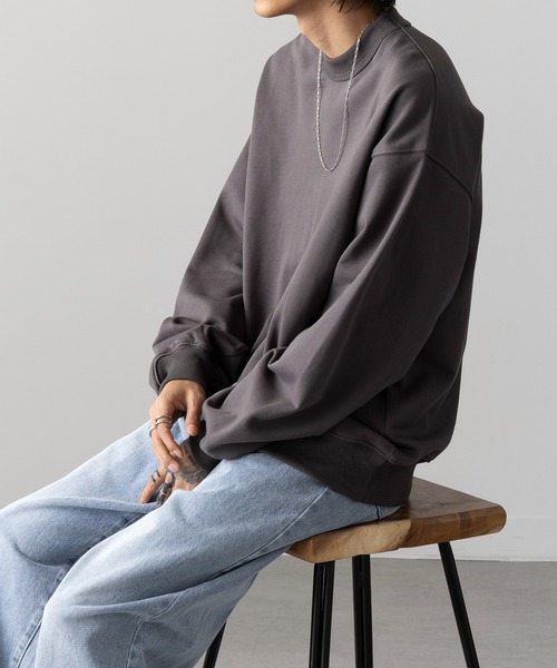 【破格！最終価格！】INNER DOWN CREWNECK （サイズ34） over crew pullover（470JS870－0101