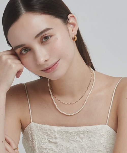 関税/送料込み【en route】18Kサンシャインパールネックレス Pearl Necklace | en route jewelry