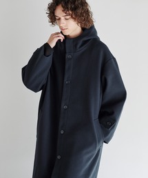 Buyer's Select/メルトンフーデッドコート