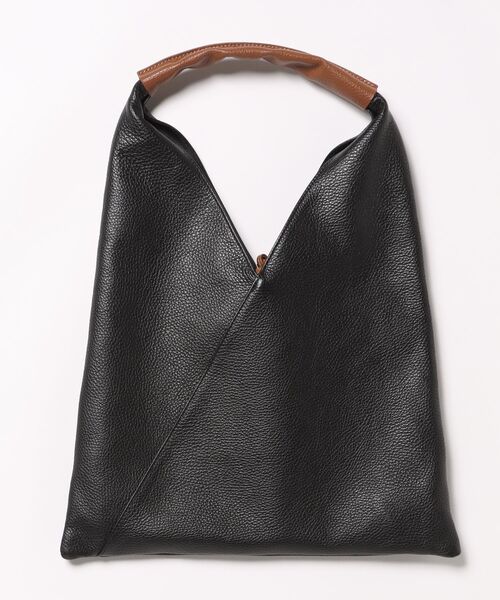 MARCO BIANCHINI（マルコビアンチーニ）の「【MARCO BIANCHINI】トライアングルトートバッグ（トートバッグ・レディース・ブラック/キナリ/ブラウン・FREE）」の4枚目の写真