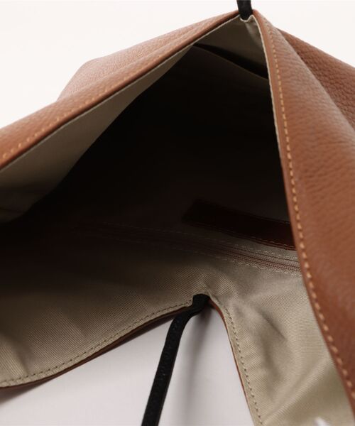 MARCO BIANCHINI（マルコビアンチーニ）の「【MARCO BIANCHINI】トライアングルトートバッグ（トートバッグ・レディース・ブラック/キナリ/ブラウン・FREE）」の8枚目の写真