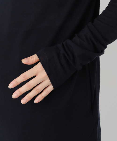 ジャーナルスタンダードタートルネックプルオーバー　ブラック 追加3》スイスオーガニックコットンタートルネックプルオーバー