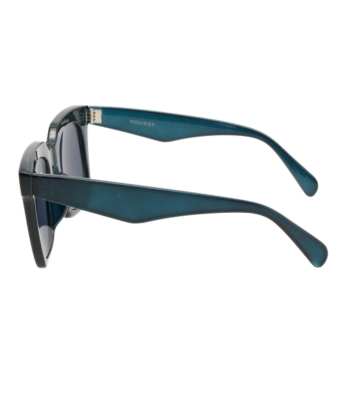 MOUSSY（マウジー）の「CHARACTERISTIC EYE WEAR（サングラス・レディース・カーキ系/ネイビー・FREE）」の4枚目の写真