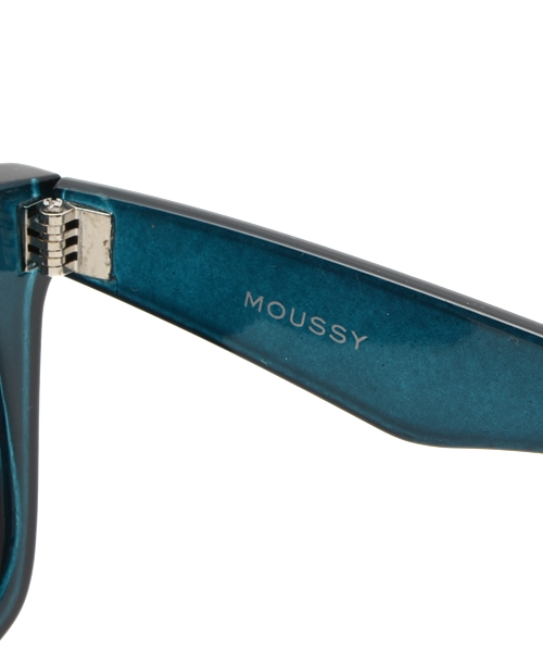 MOUSSY（マウジー）の「CHARACTERISTIC EYE WEAR（サングラス・レディース・カーキ系/ネイビー・FREE）」の8枚目の写真
