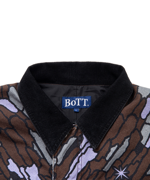 BoTT ワークジャケット カモ BoTT / RAGLAN SHELL JACKET / CAMO | Sophomore