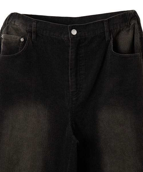 WEGO（ウィゴー）の「WEGO/イージーバレルレッグコーデュロイパンツ（チノパンツ・メンズ・チャコール/ブラウン・LARGE/MEDIUM）」の19枚目の写真