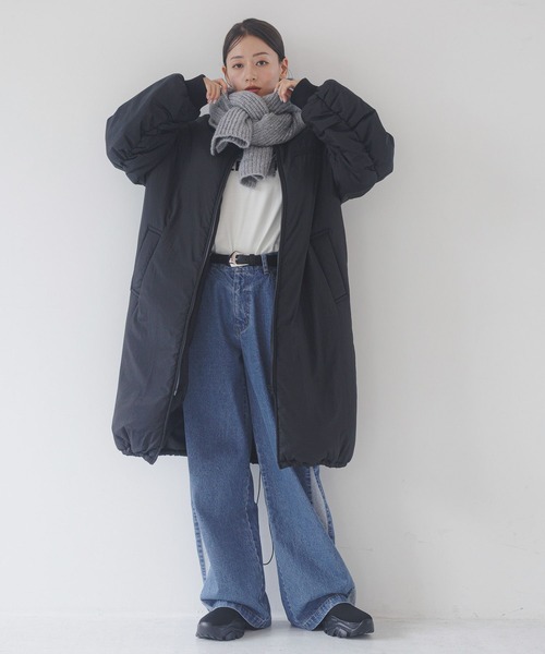 LAKOLE（ラコレ）の「ミリタリー中綿コート / 135661（ミリタリージャケット・レディース・グレー/カーキ/ブラック・FREE）」の5枚目の写真